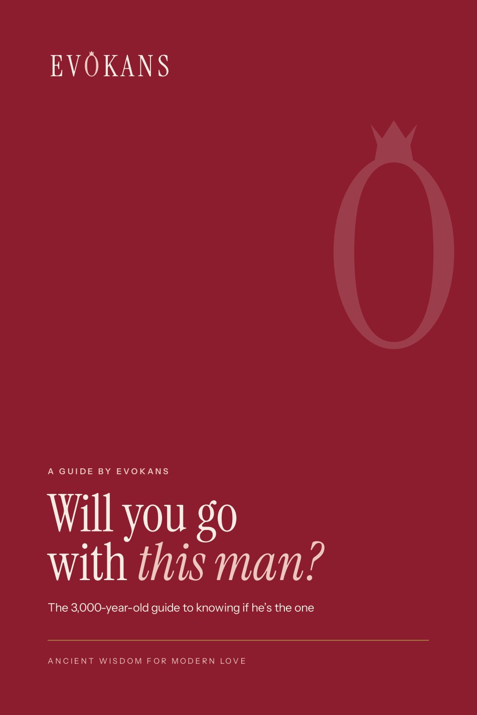 Will You Go With This Man? — cover